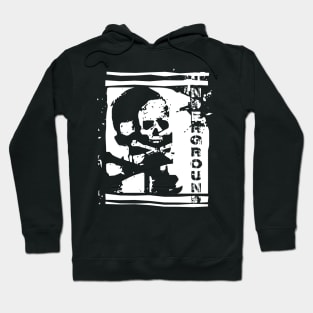 underground skull design Hoodie